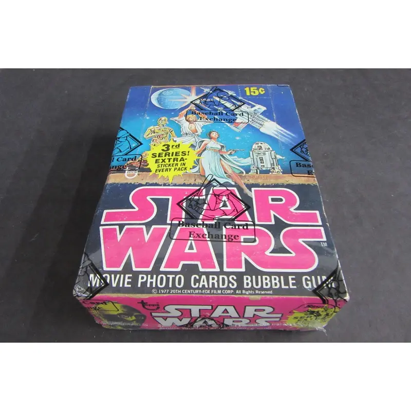 1977 Topps Star Wars Unopened Series 3 Wax Box (Authenticate)