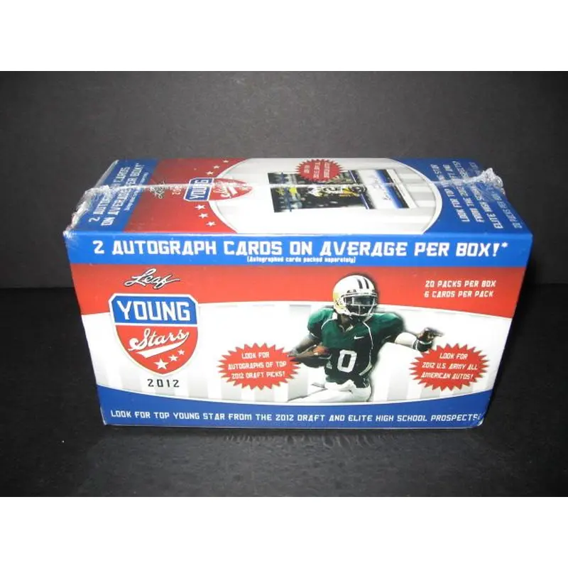 2012 Leaf Young Stars Football Box