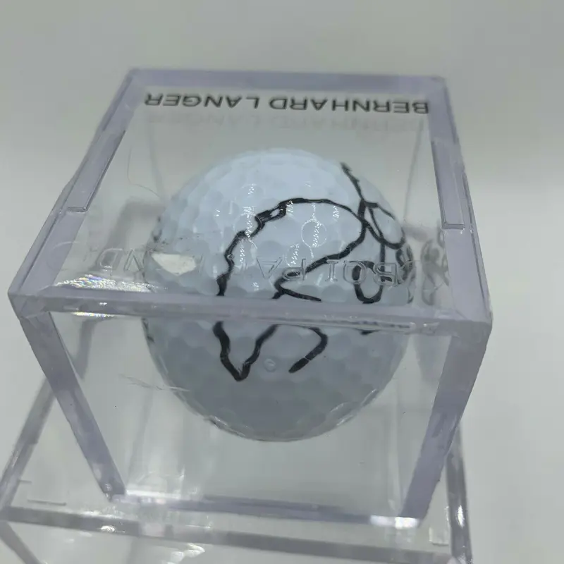 Bernhard Langer Signed Autographed Golf Ball PGA With JSA COA