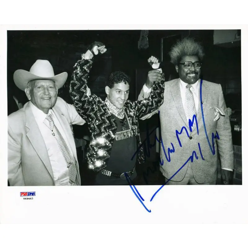 Hector 'Macho' Camacho Boxing Signed Authentic 8X10 Photo PSA/DNA #T69443