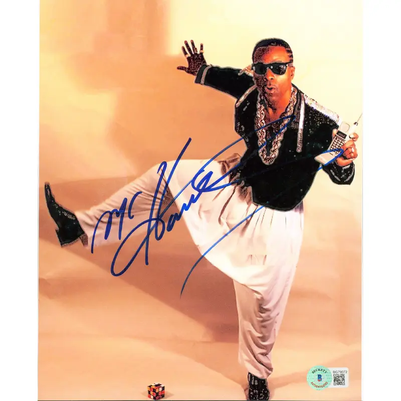 MC Hammer Authentic Signed 8x10 Photo Autographed BAS #BG79072