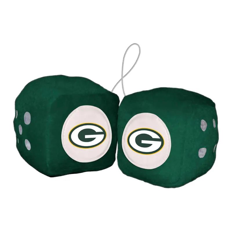NFL - Green Bay Packers Fuzzy Dice