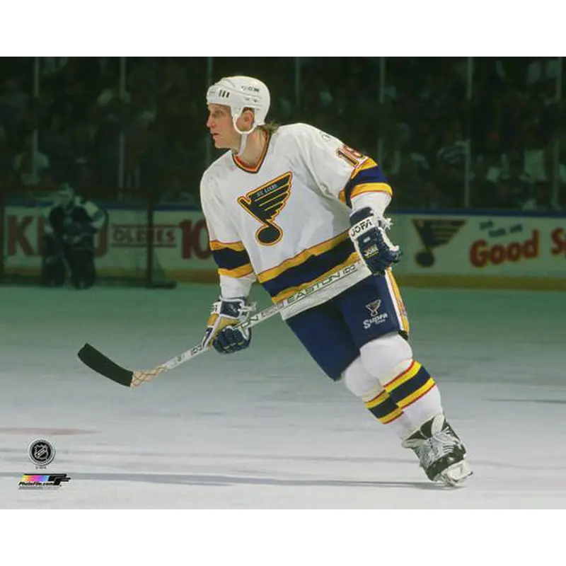 Brett Hull St. Louis Blues Classic (c.1989) Premium Poster Print - Photofile Inc.