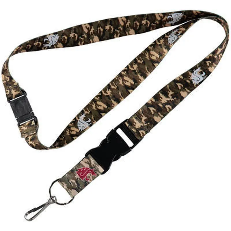 WSU Camo Lanyard