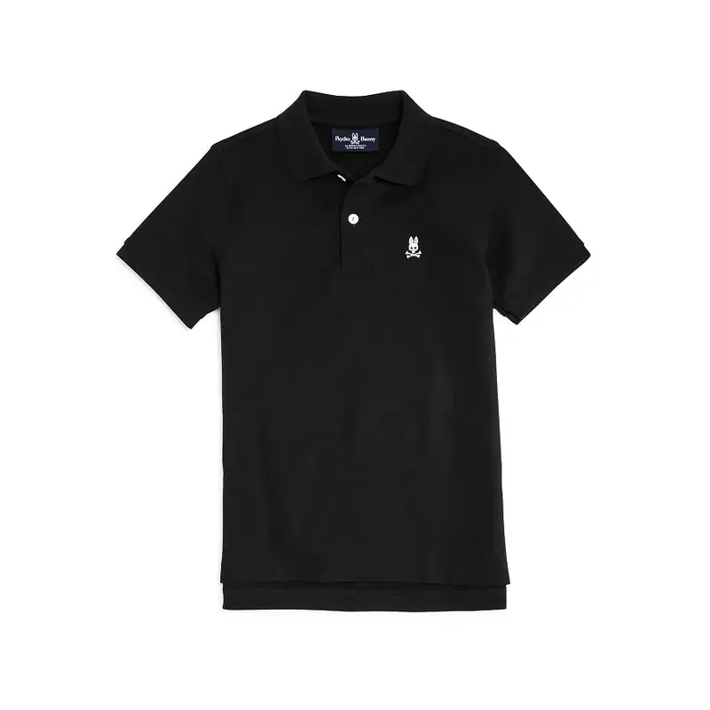 PSYCHO BUNNY CLASSIC POLO B6K0001ARPC BLK