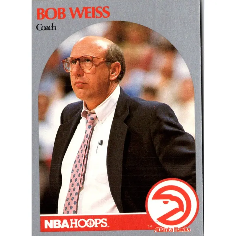 1990 Hoops Bob Weiss #305