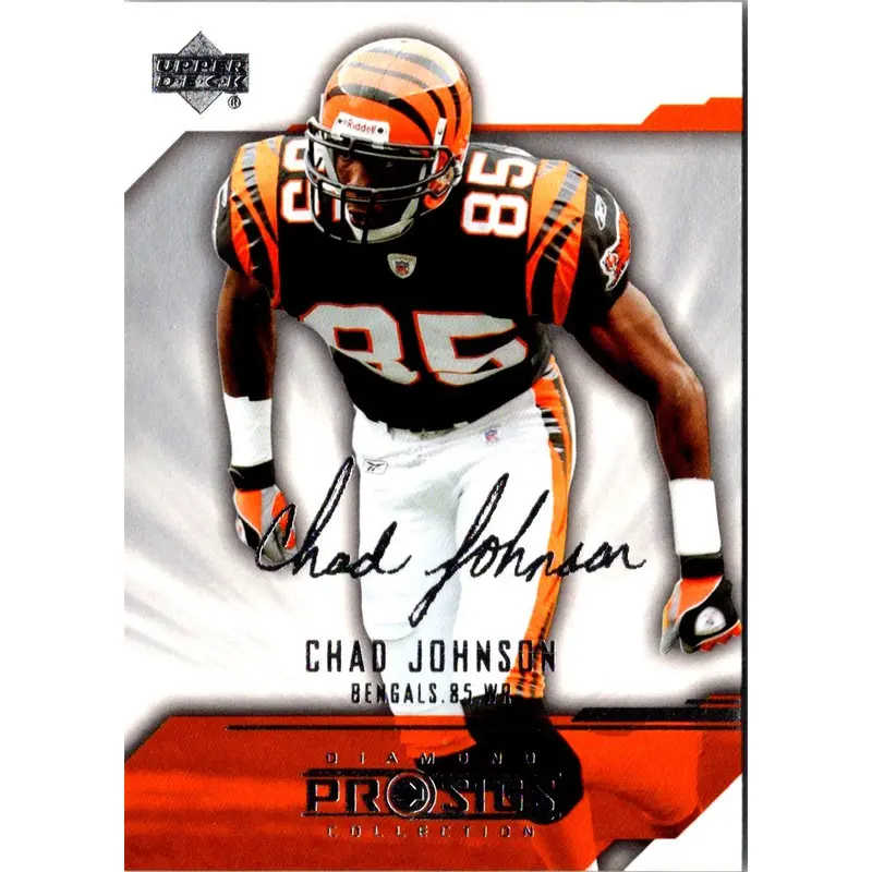 2004 UD Diamond Pro Sigs Chad Johnson #18