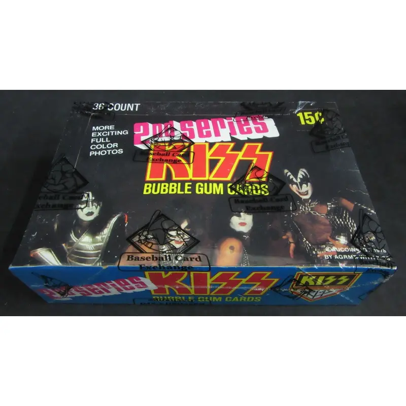 1978 Donruss KISS Unopened Series 2 Wax Box (BBCE)