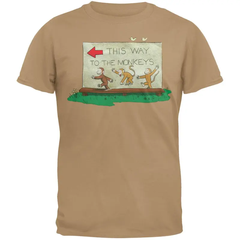 Curious George - This Way Youth T-Shirt