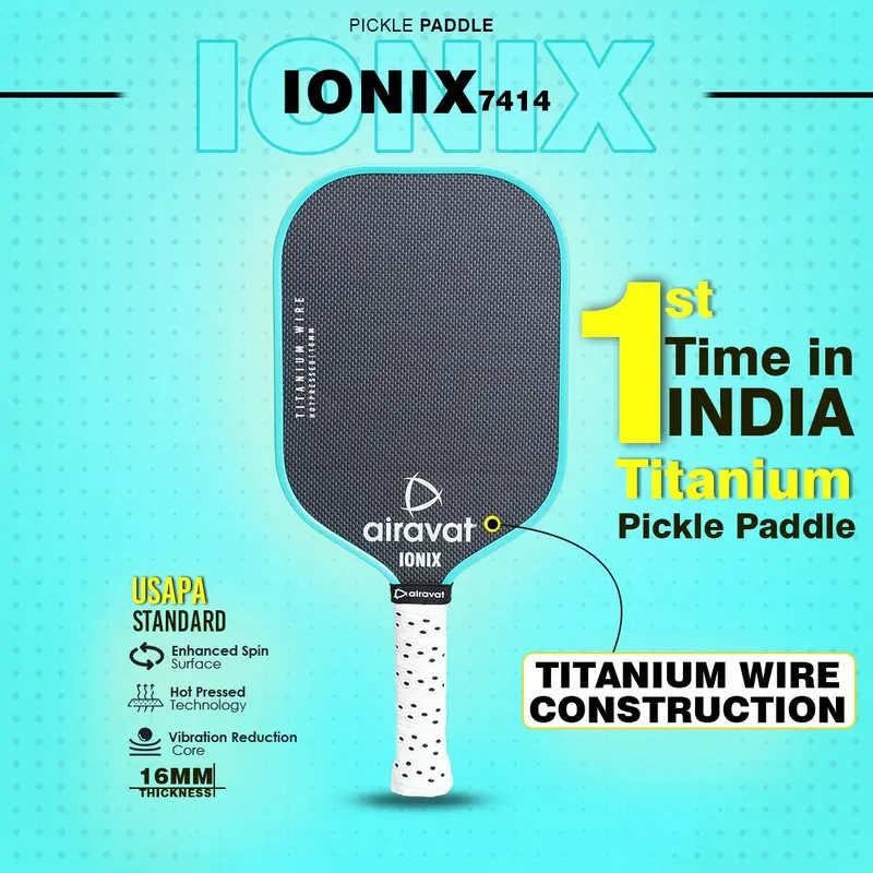 IONIX PICKLEBALL  PADDLE 7414  Airavat | Kibi Sports