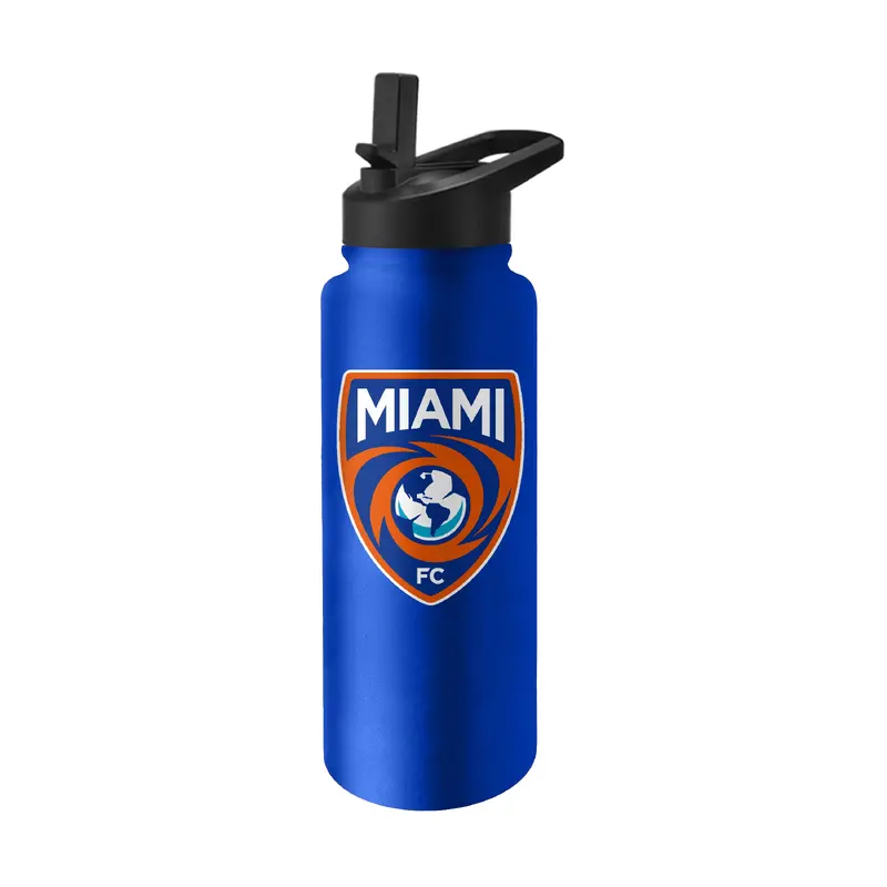 Miami FC 34oz Logo Quencher Bottle