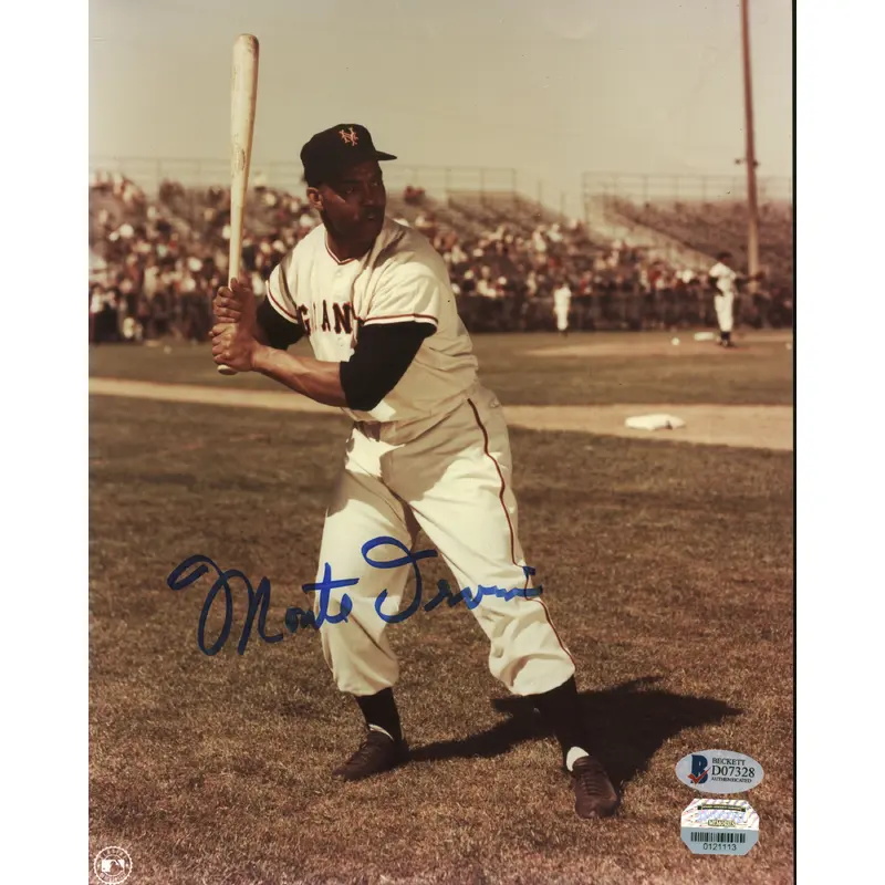 Giants Monte Irvin Authentic Signed 8x10 Photo Autographed BAS #D07328