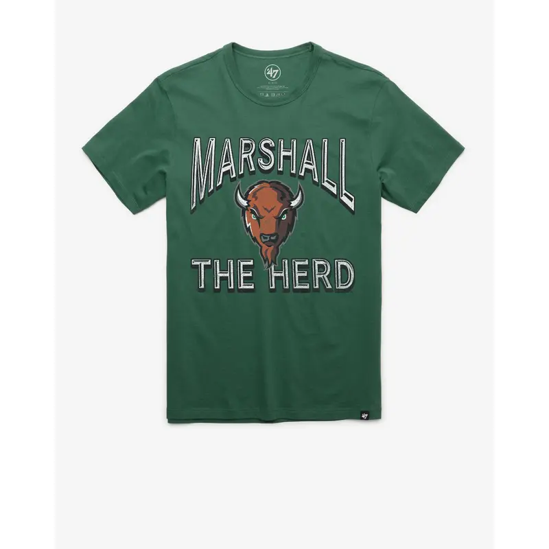 MARSHALL THUNDERING HERD FAN OUT '47 FRANKLIN TEE