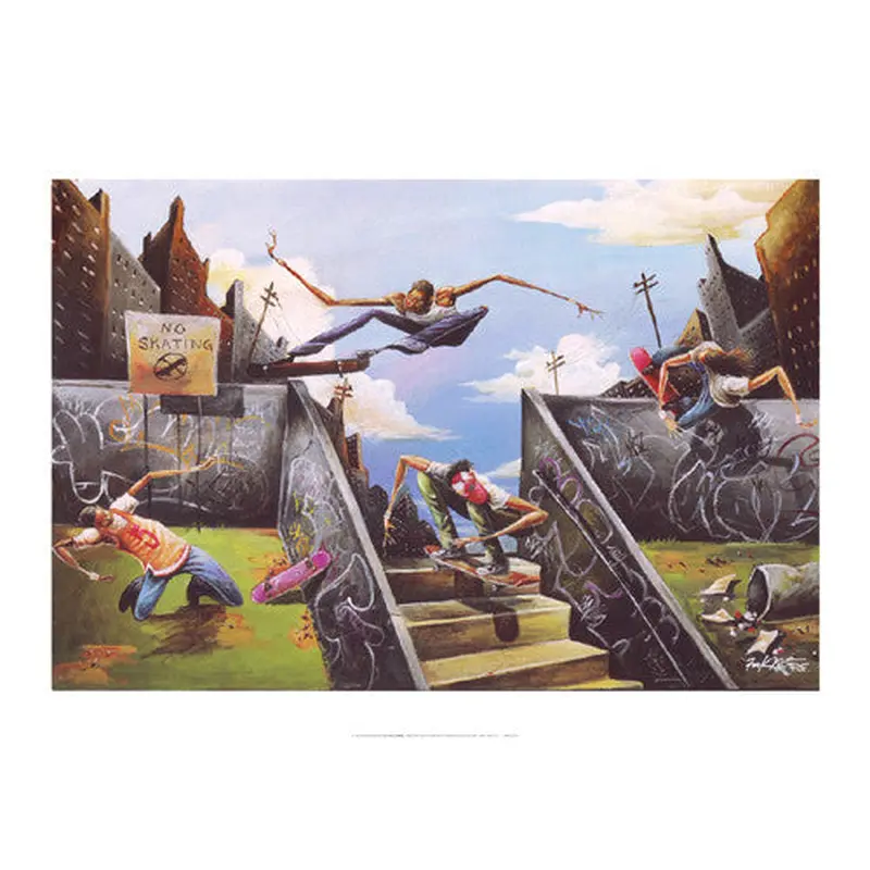 "The Daily Grind" (Skateboarding) - Frank Morrison 2003