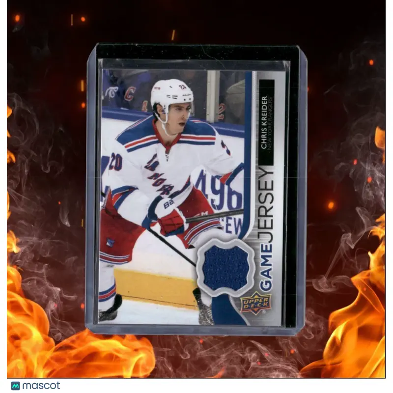2014-15 Upper Deck Chris Kreider UD Game Jersey #GJ-CK