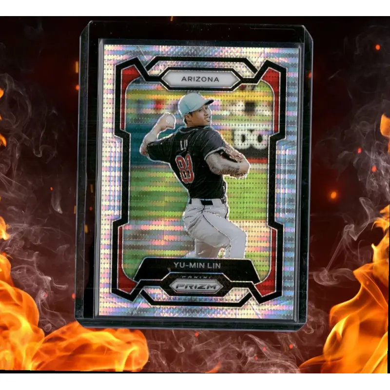 2024 Panini Prizm Yu-Min Lin Prospect Pulsar Prizm 026/499 #228