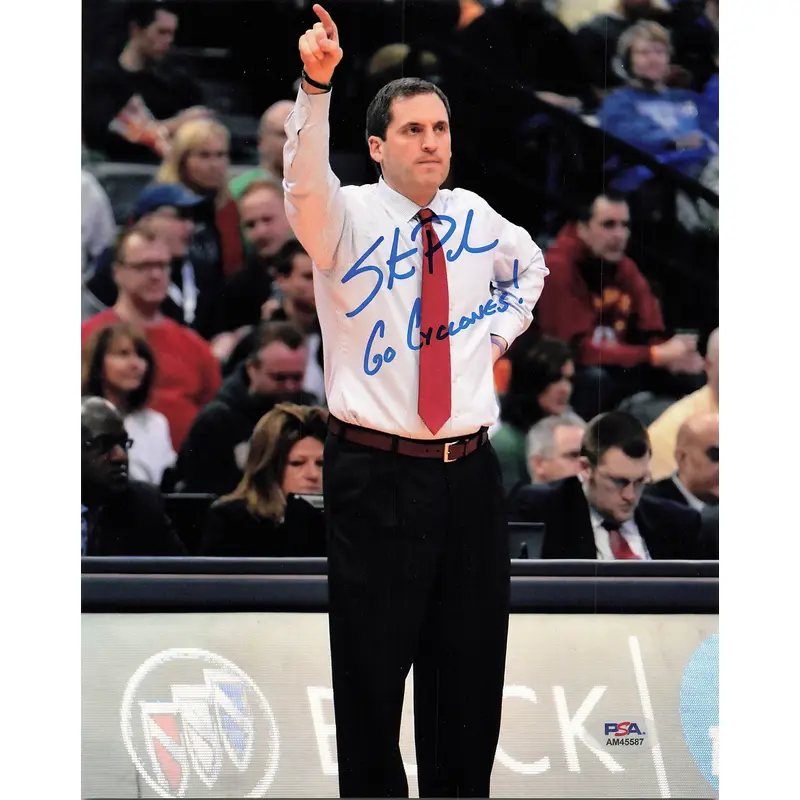 Steve Prohm signed 8x10 photo PSA/DNA Iowa Hawkeyes Autographed