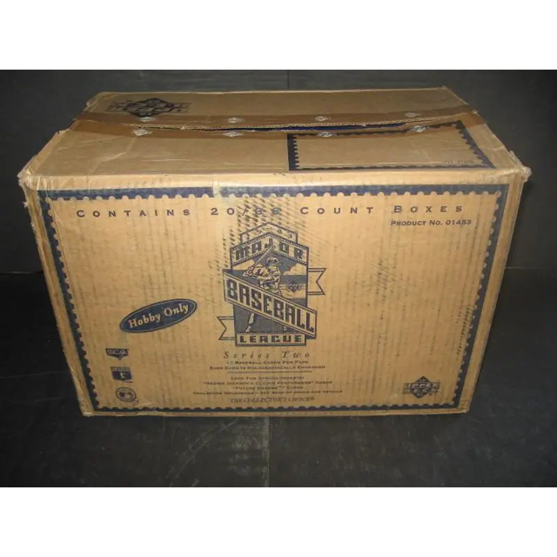 1993 Upper Deck Baseball Series 2 Case (Hobby) (20 Box)