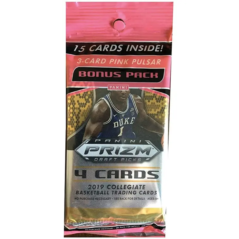 2019-20 Panini Prizm Draft Picks Collegiate Basketball Cello Pack
