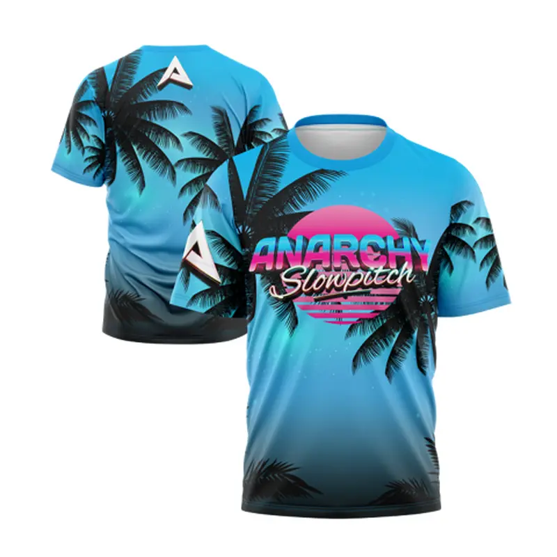 Anarchy Bat Company Short Sleeve Shirt - Miami Nights