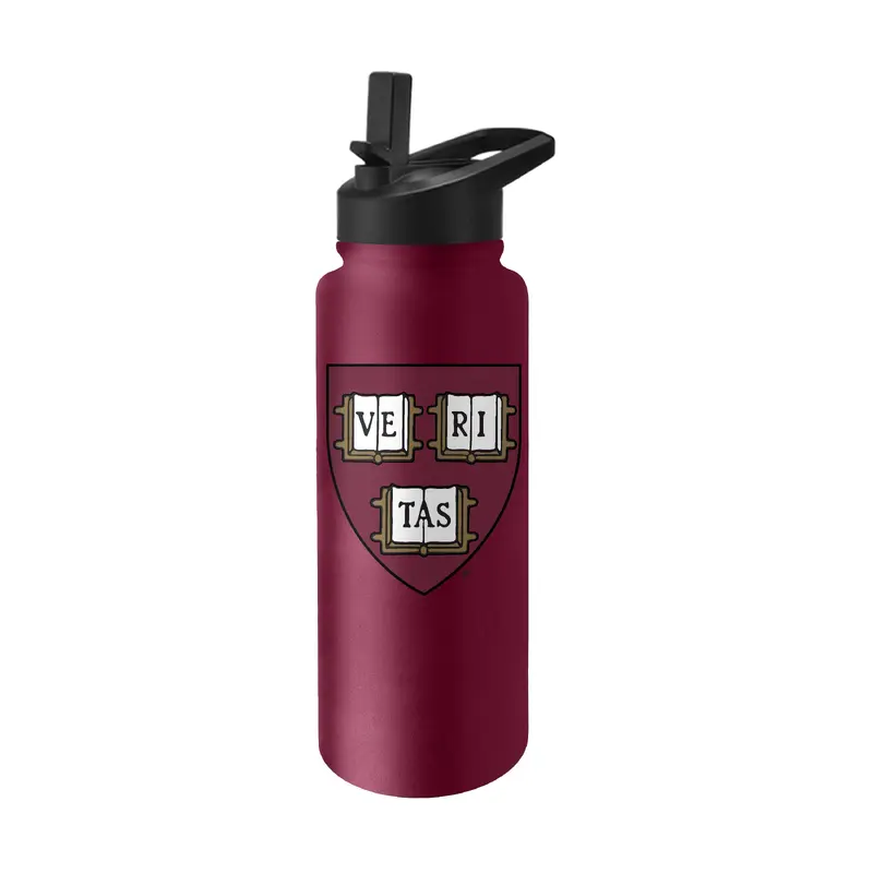 Harvard 34oz Logo Quencher Bottle