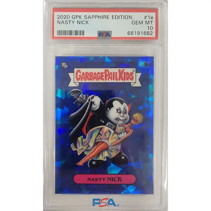 Nasty Nick 2020 Topps Garbage Pail Kids Sapphire #1a PSA 10 Gem Mint 1682
