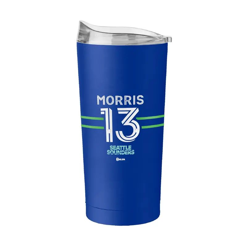 Seattle Sounders 20oz Jordan Morris Powder Coat Tumbler