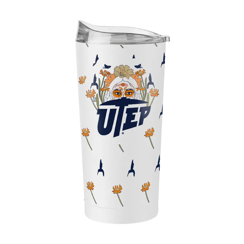 Texas El Paso Hispanic Heritage 20oz Powder Coat Tumbler