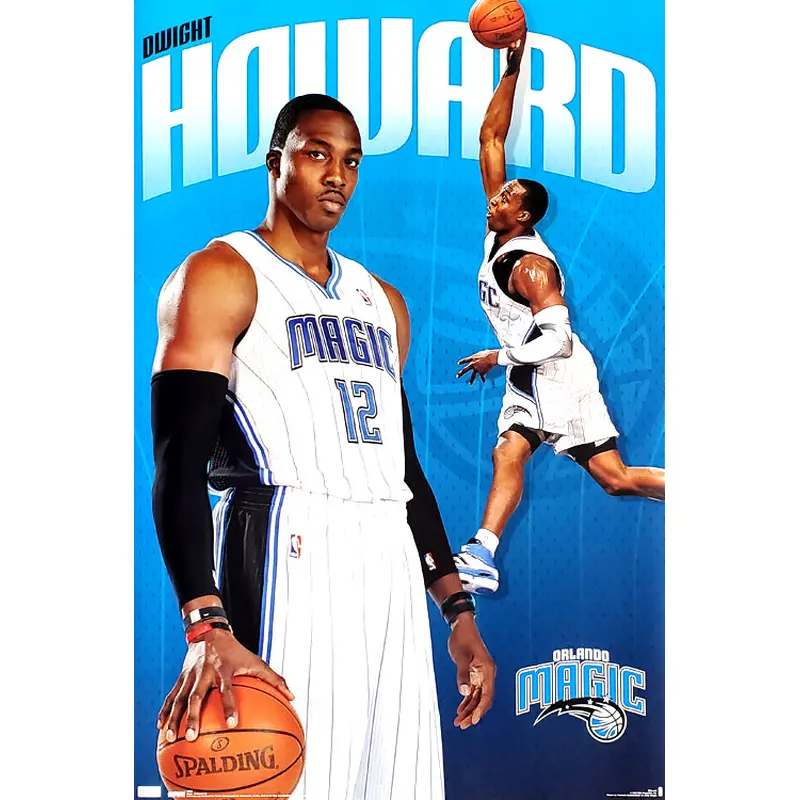 Dwight Howard "Passion" Orlando Magic NBA Action Poster - Costacos 2011