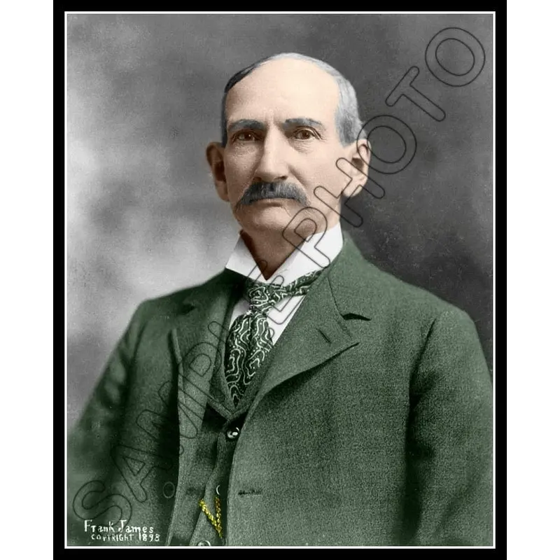 1898 Frank James Colorized 8X10 Photo - 2824