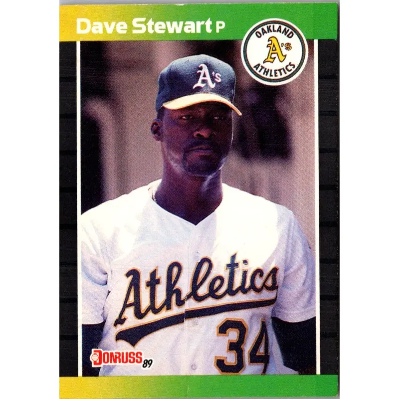 1989 Donruss Dave Stewart #214