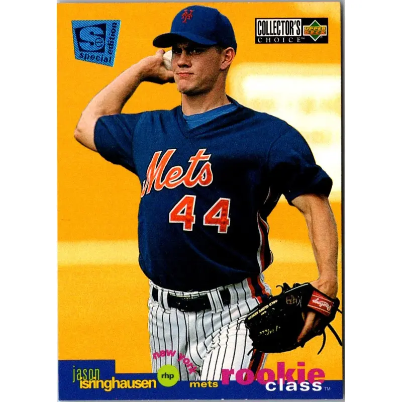 1995 Collector's Choice SE Gold Signature Jason Isringhausen #19