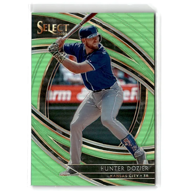 2020 Panini Select Neon Green Hunter Dozier #142 10/99