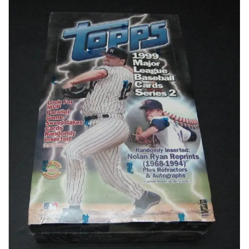 1999 Topps Baseball Series 2 Jumbo Box (HTA)