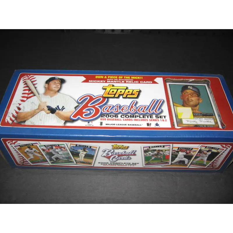 2006 Topps Baseball Factory Set (Mantle Relic)