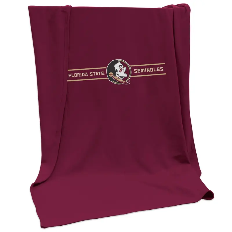 FL State Campus Colors Sweatshirt Blanket (Screened)