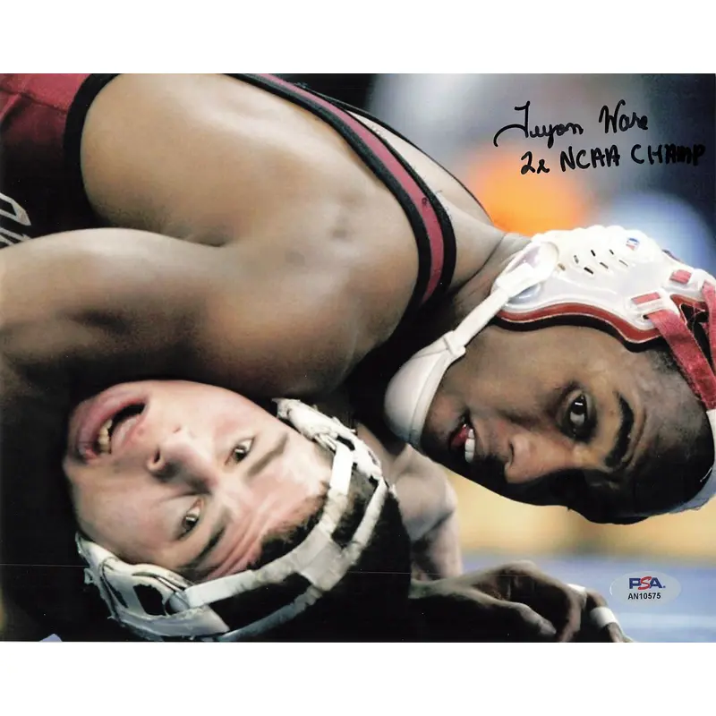 Teyon Ware signed 8x10 photo PSA/DNA Autographed