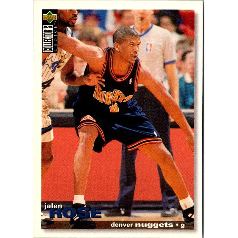 1995 Collector's Choice Jalen Rose #29