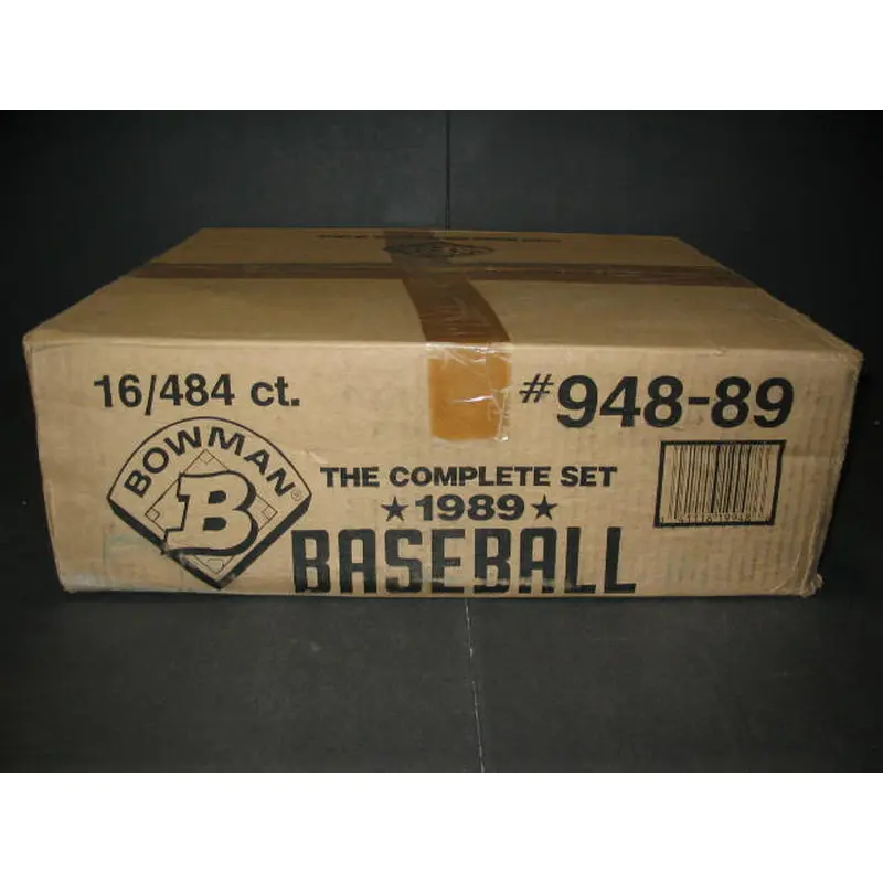 1989 Bowman Baseball Factory Set Case (16 Sets)