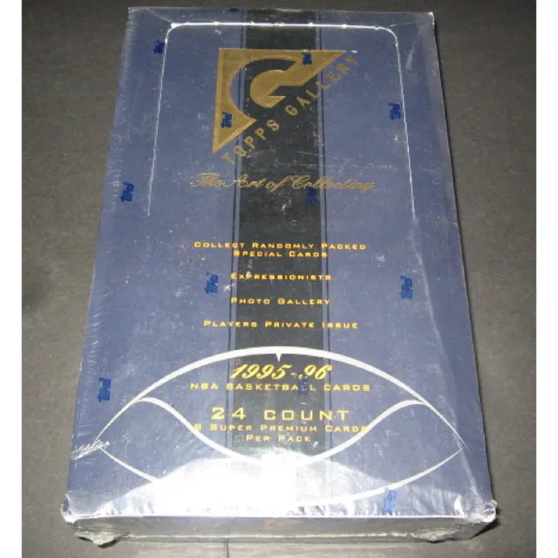 1995/96 Topps Gallery Basketball Box (Hobby)