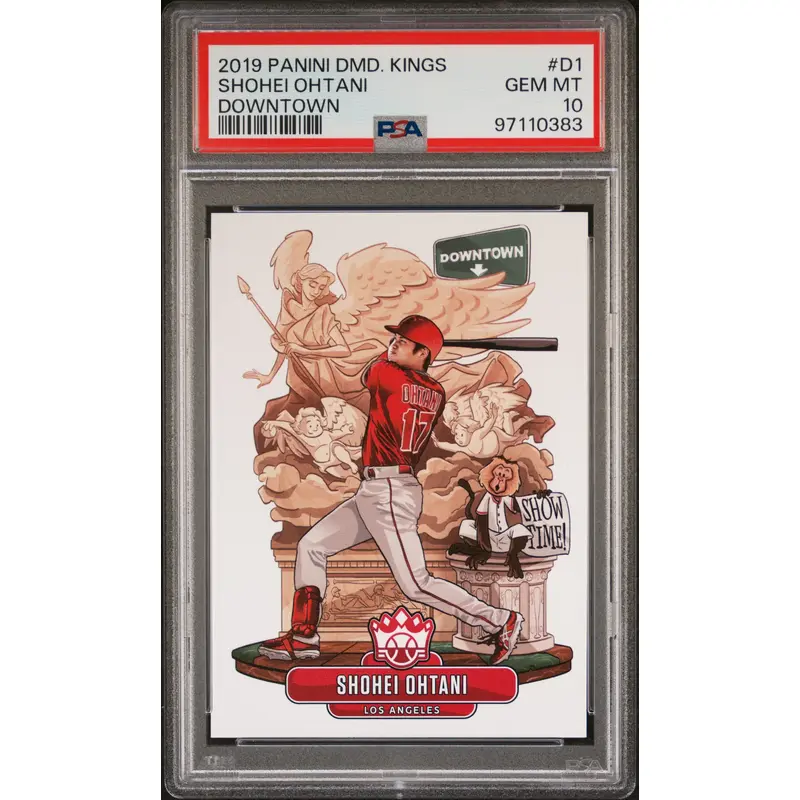 Shohei Ohtani 2019 Panini Diamond Kings Downtown #D1 PSA 10 Gem Mint