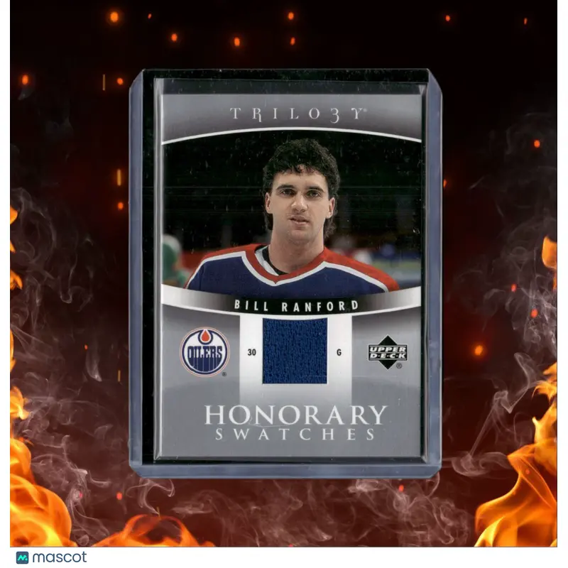 2006-07 Upper Deck Trilogy Bill Ranford Honorary Swatches #HS-BR