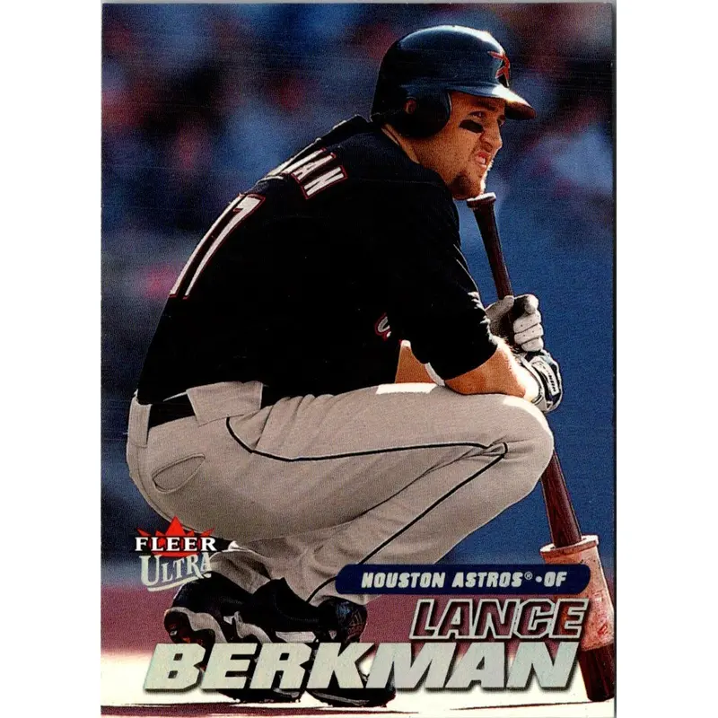 2001 Fleer Triple Crown Lance Berkman #91