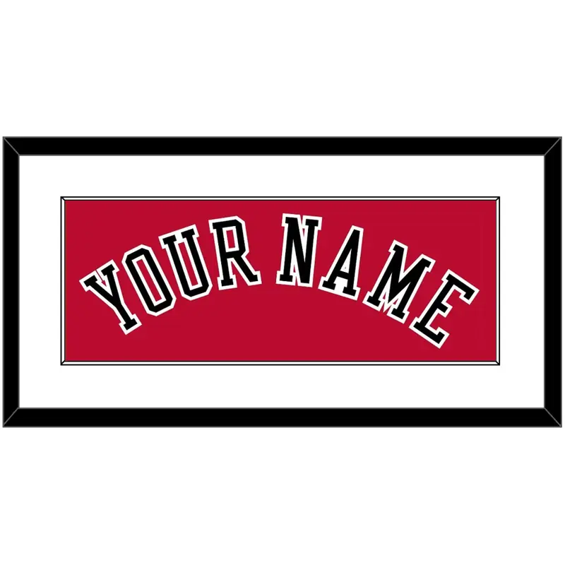 Chicago Name - Road Red (1986-2017) - Single Mat 1