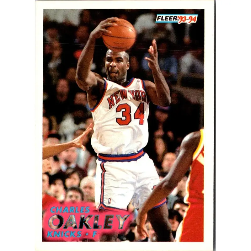 1993 Fleer Charles Oakley #143