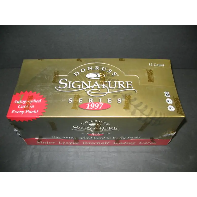 1997 Donruss Signature Series B Baseball Box (Hobby)
