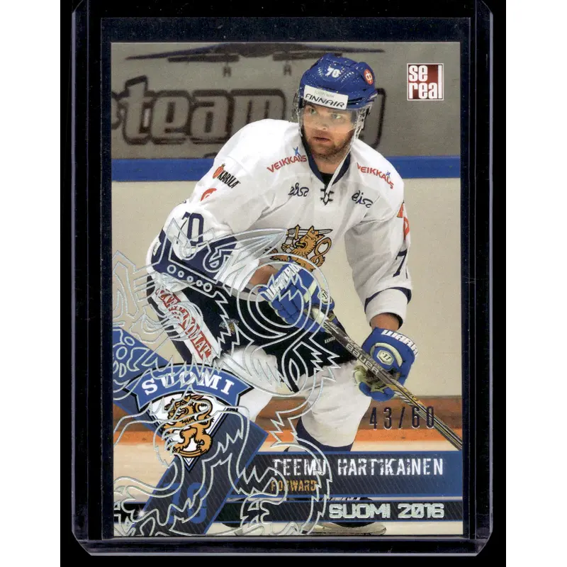 2016 Sereal Team Finland Silver - Teemu Hartikainen #FIN-BAS-012 /60