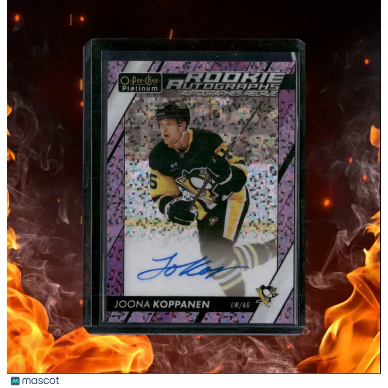 2023-24 O-Pee-Chee Platinum Joona Koppanen Violet Pixels Rookie 13/99 #R-JK