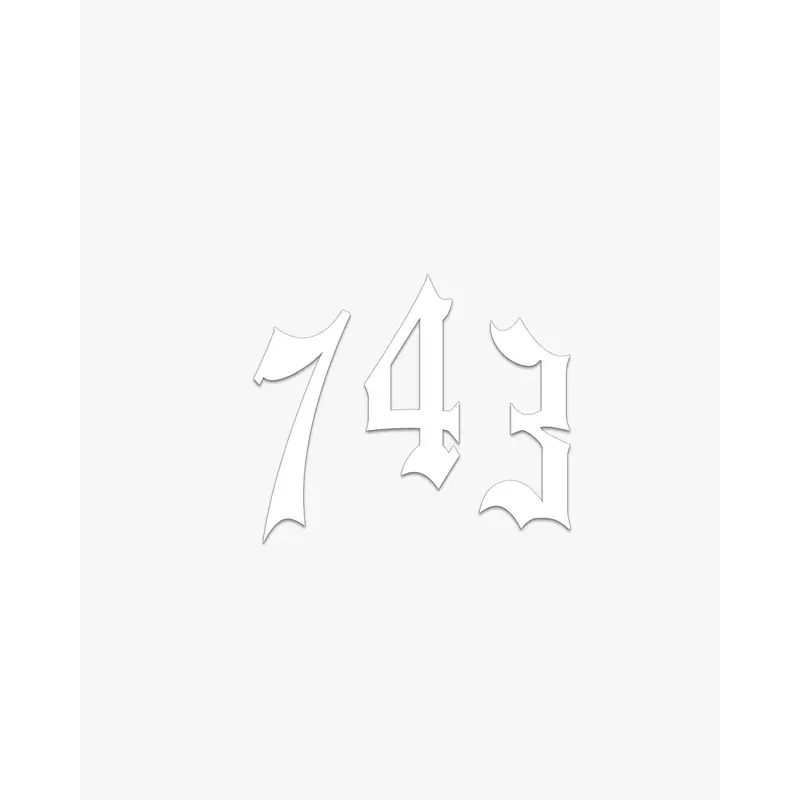 THE (743) VANQUISH PREMIUM DECAL