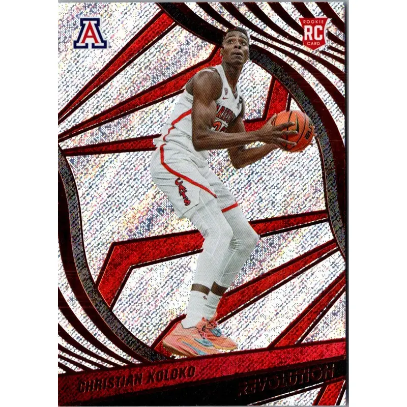 2022 Panini Chronicles Draft Picks Revolution Christian Koloko #42